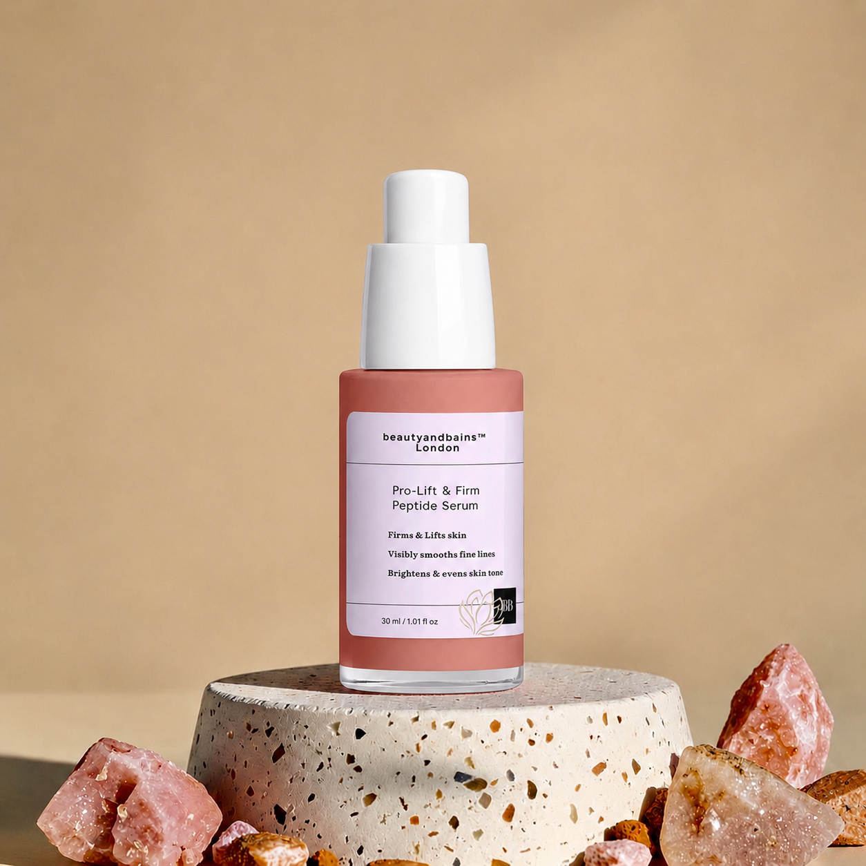 Pro-Firm & Smooth Peptide Serum - For firmer, bouncier, more resilient-looking skin.